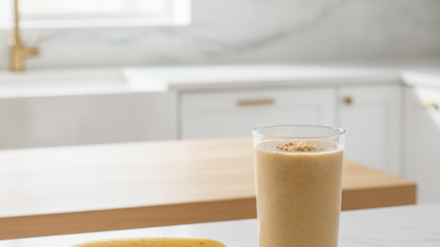 Protein Smoothie Tarifi: Antrenman Sonrası Kaslarınızı Besleyin